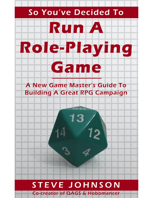 So You've Decided To Run A Role-Playing Game Cover