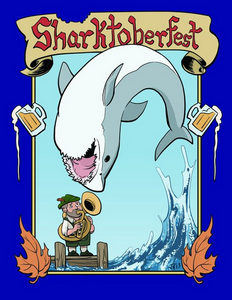 Sharktoberfest Cover